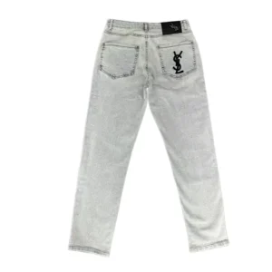 Letter Denim Capris Letter Denim Capris